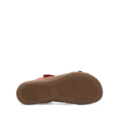 Double U Lightweight Leather Sandal